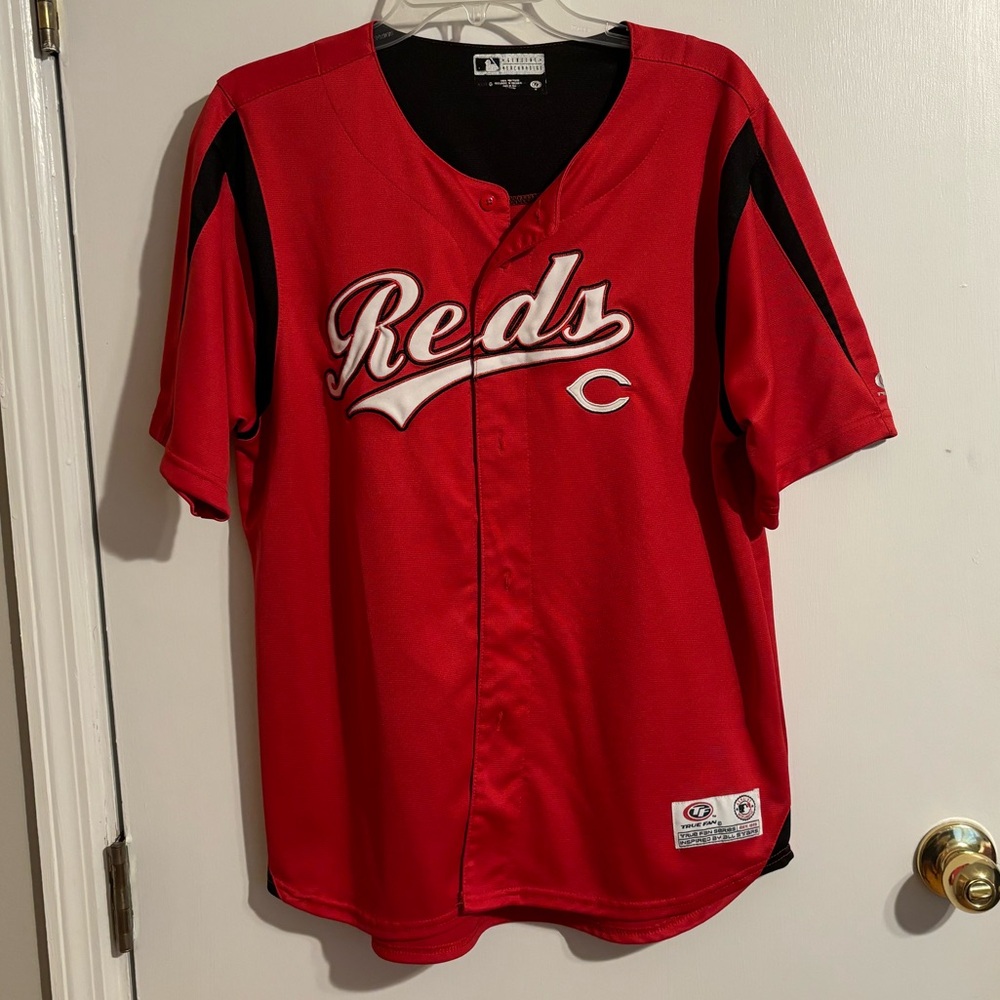 Cincinnati Reds Button Up Jersey